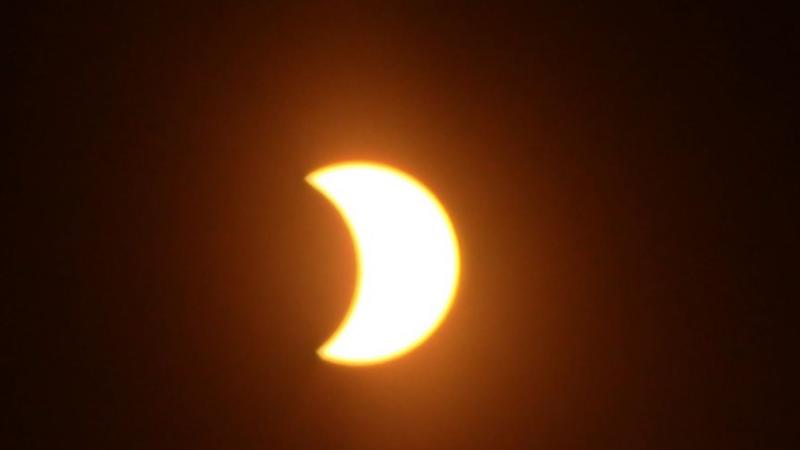 Eclipse Solar Parcial Se Vio En Huancayo Nacional
